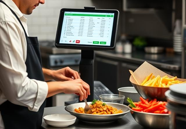 CaPOS handheld for tableside