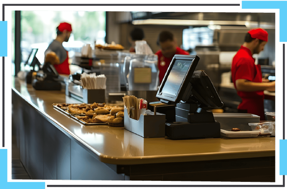 Hotel restaurant POS in service - CaPOS