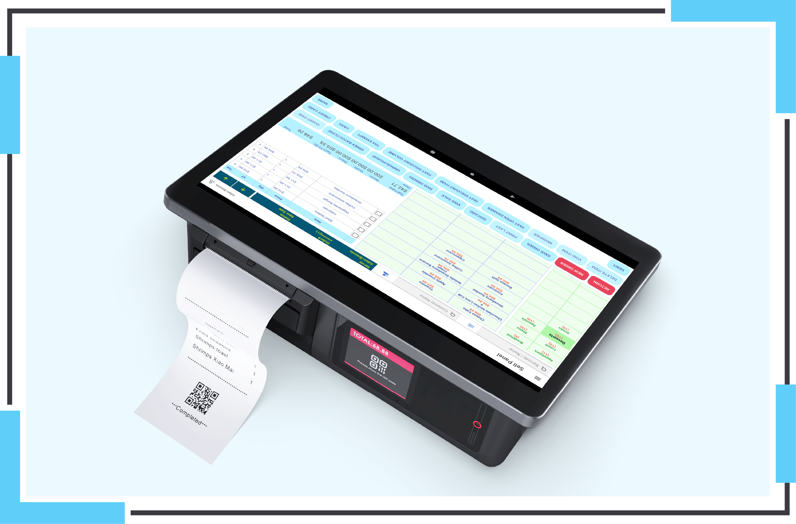 Combine orders and payments seamlessly. (1)