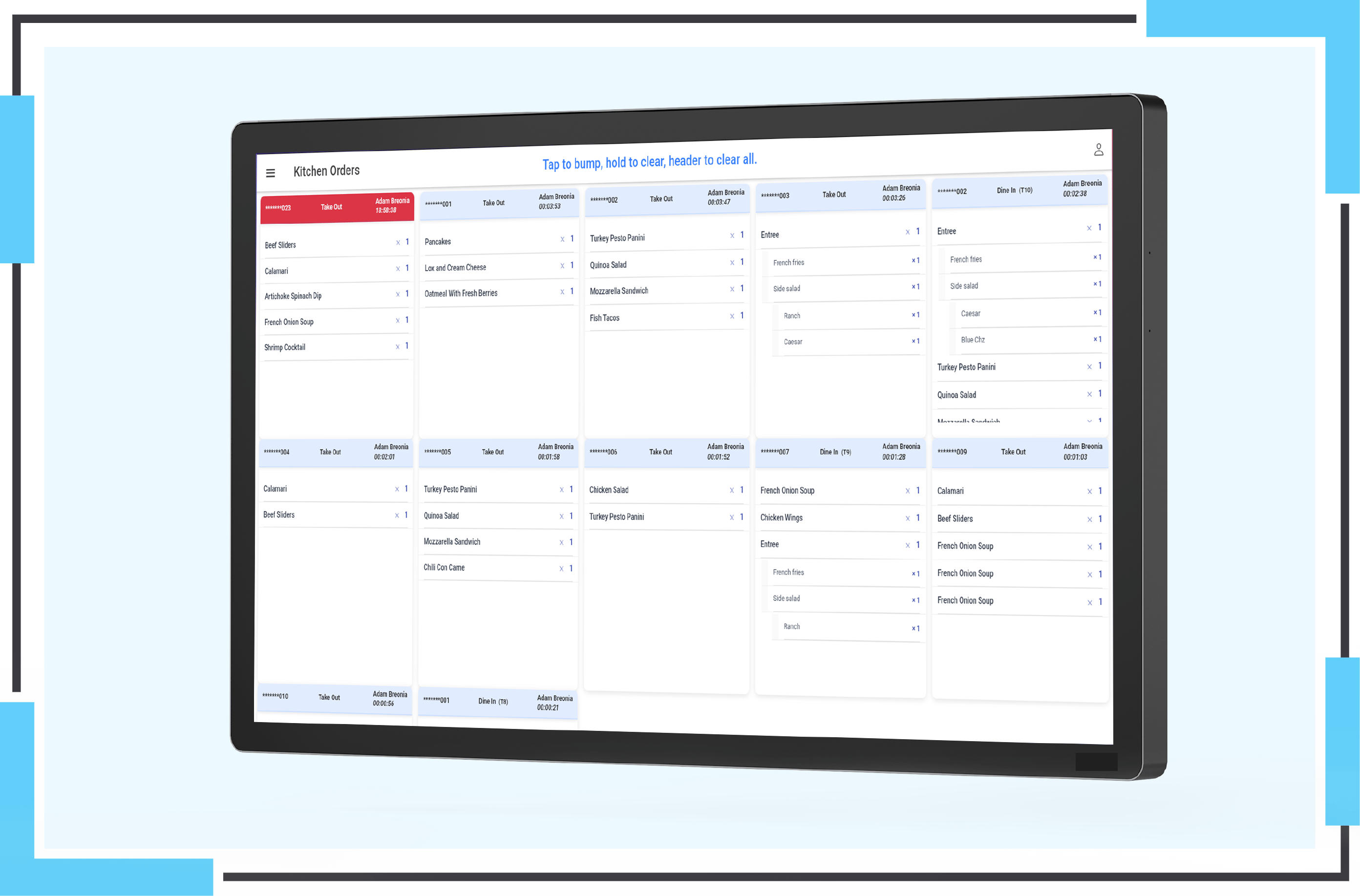 Enable kitchen staff to effortlessly produce a gourmet meal