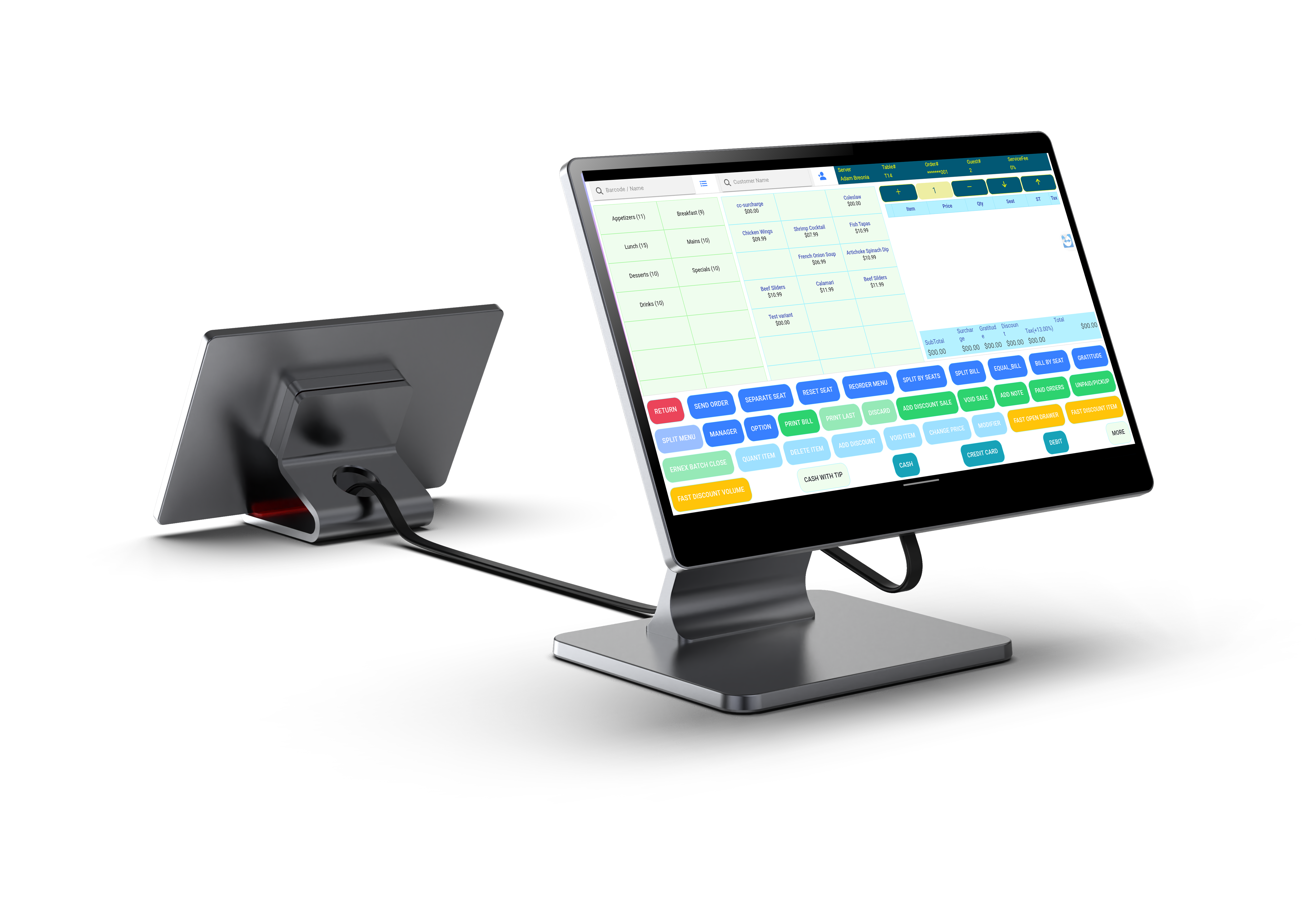 Dual POS for faster service - CaPOS