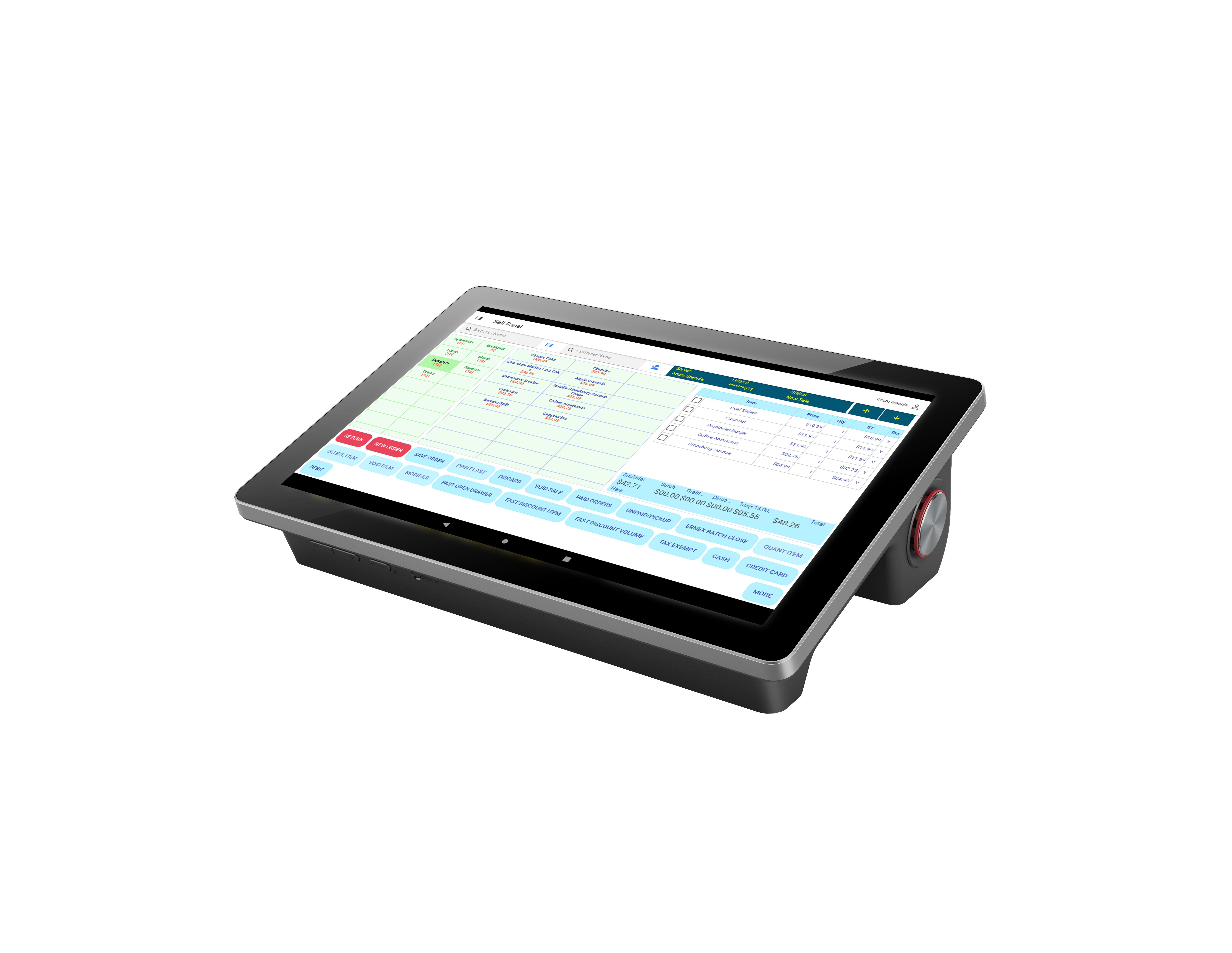 Full Service POS for sit-down restaurants