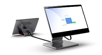 CaPOS CompleteStation Duo dual-screen POS