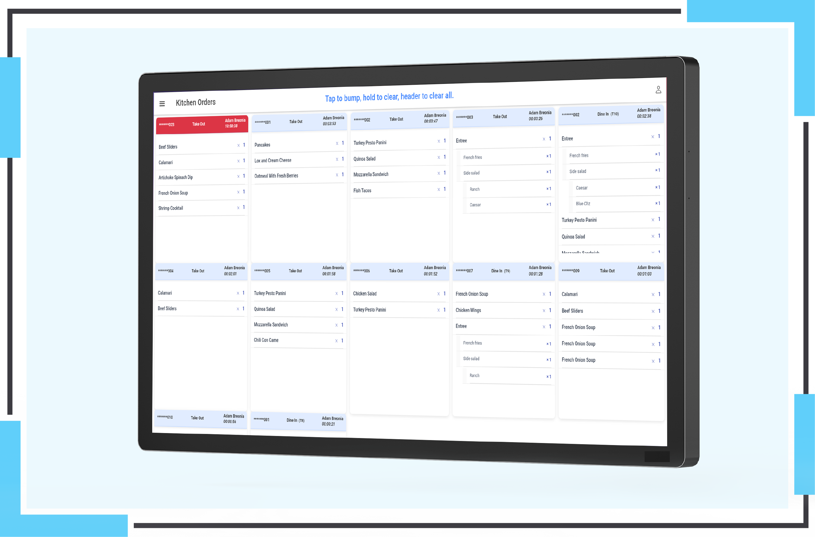 CaPOS Kitchen Display System