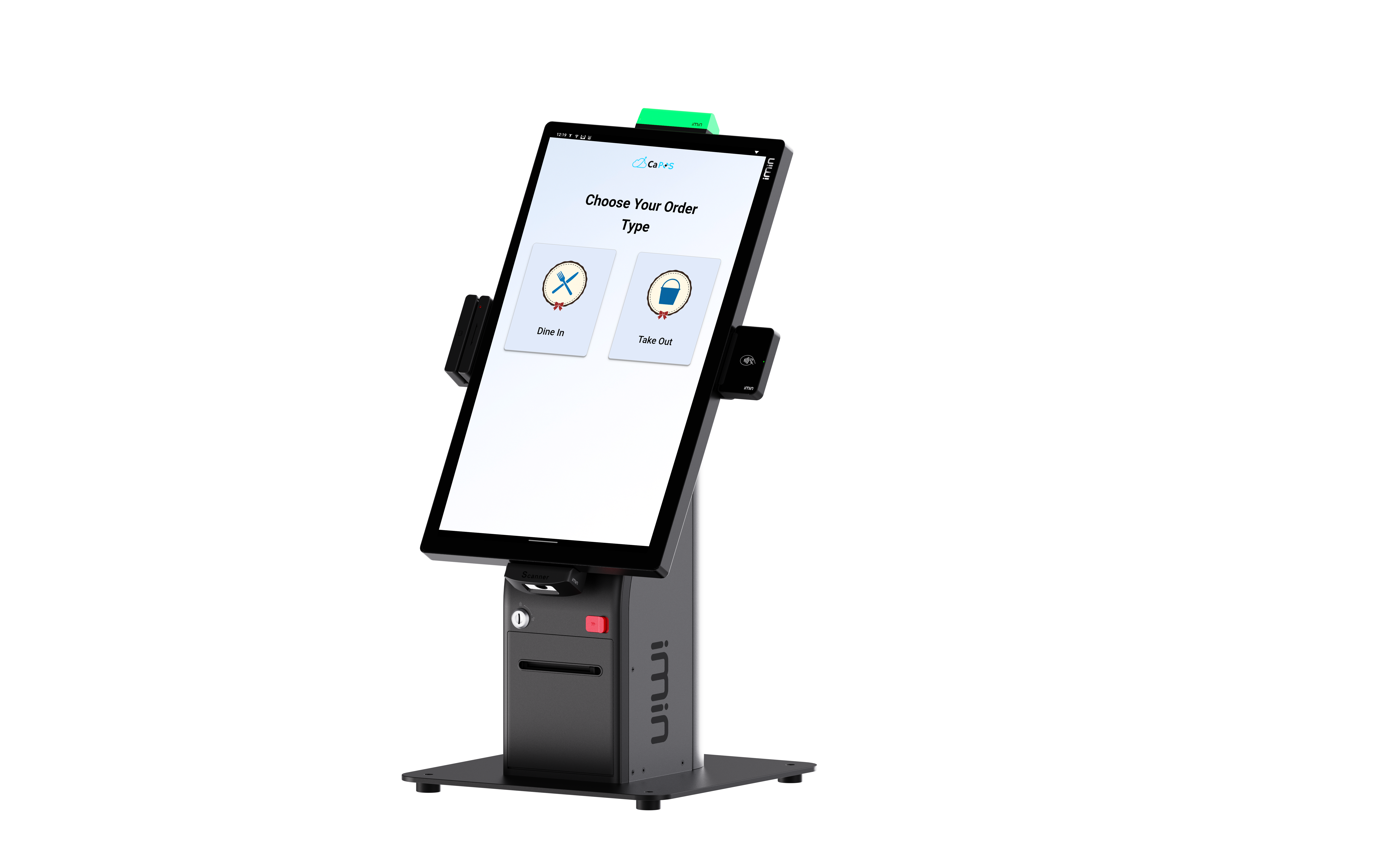 Optimized front-of-house with CaPOS kiosk